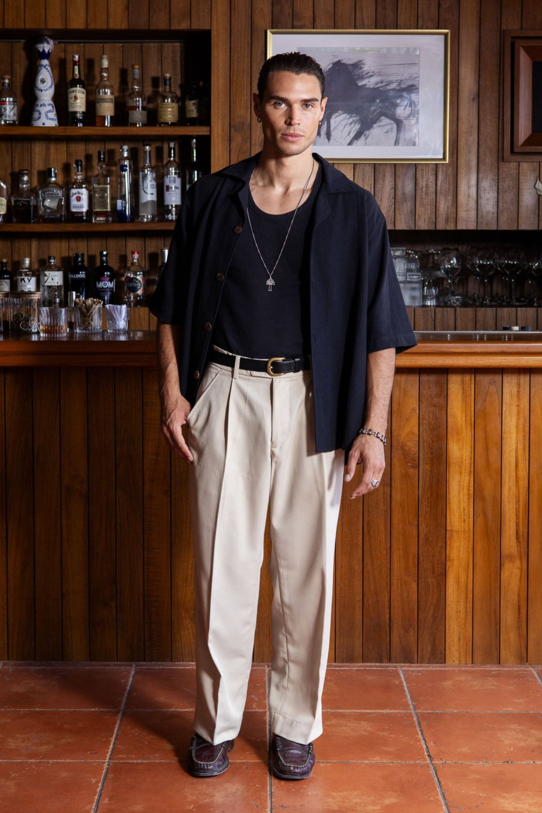 SESEH PLEATED PANTS