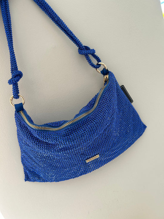 BLING POUCH Blue