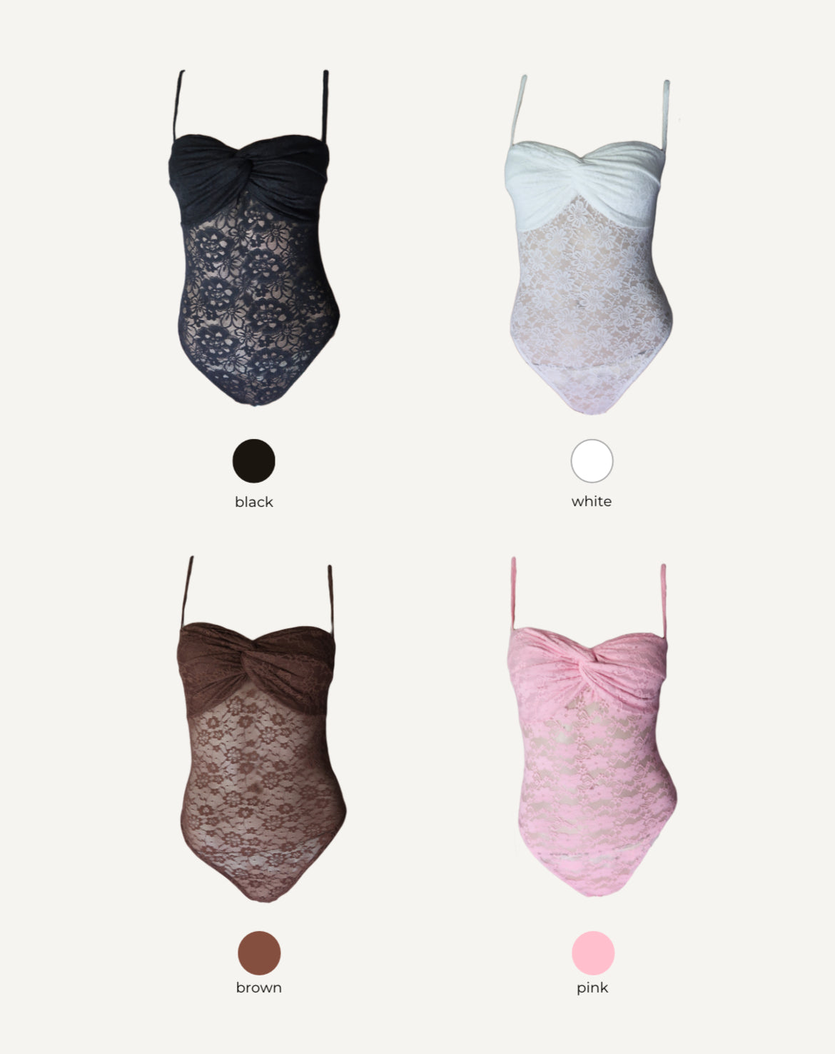 ALLIE LACE BODYSUIT