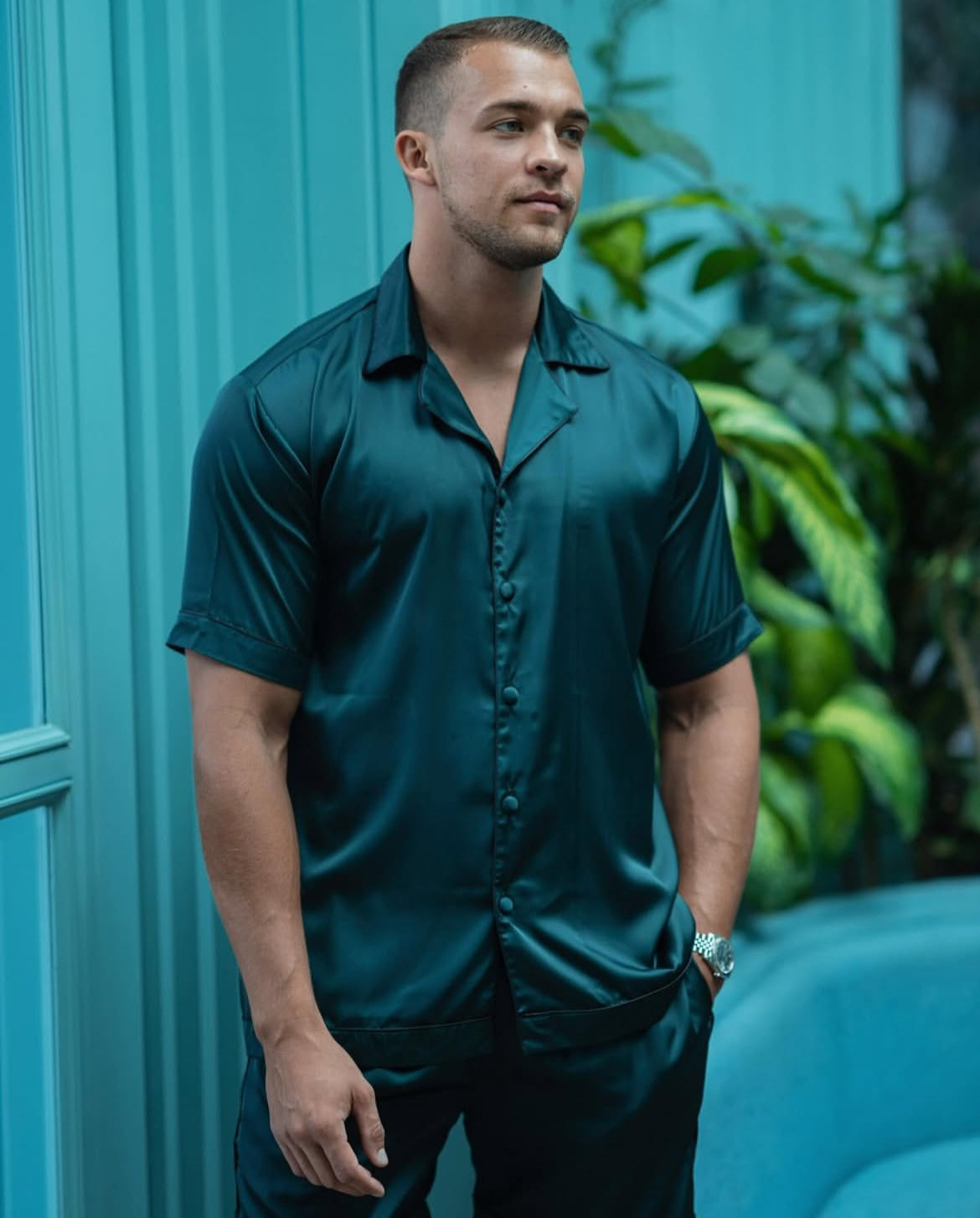 MAN PAJAMAS EMERALD