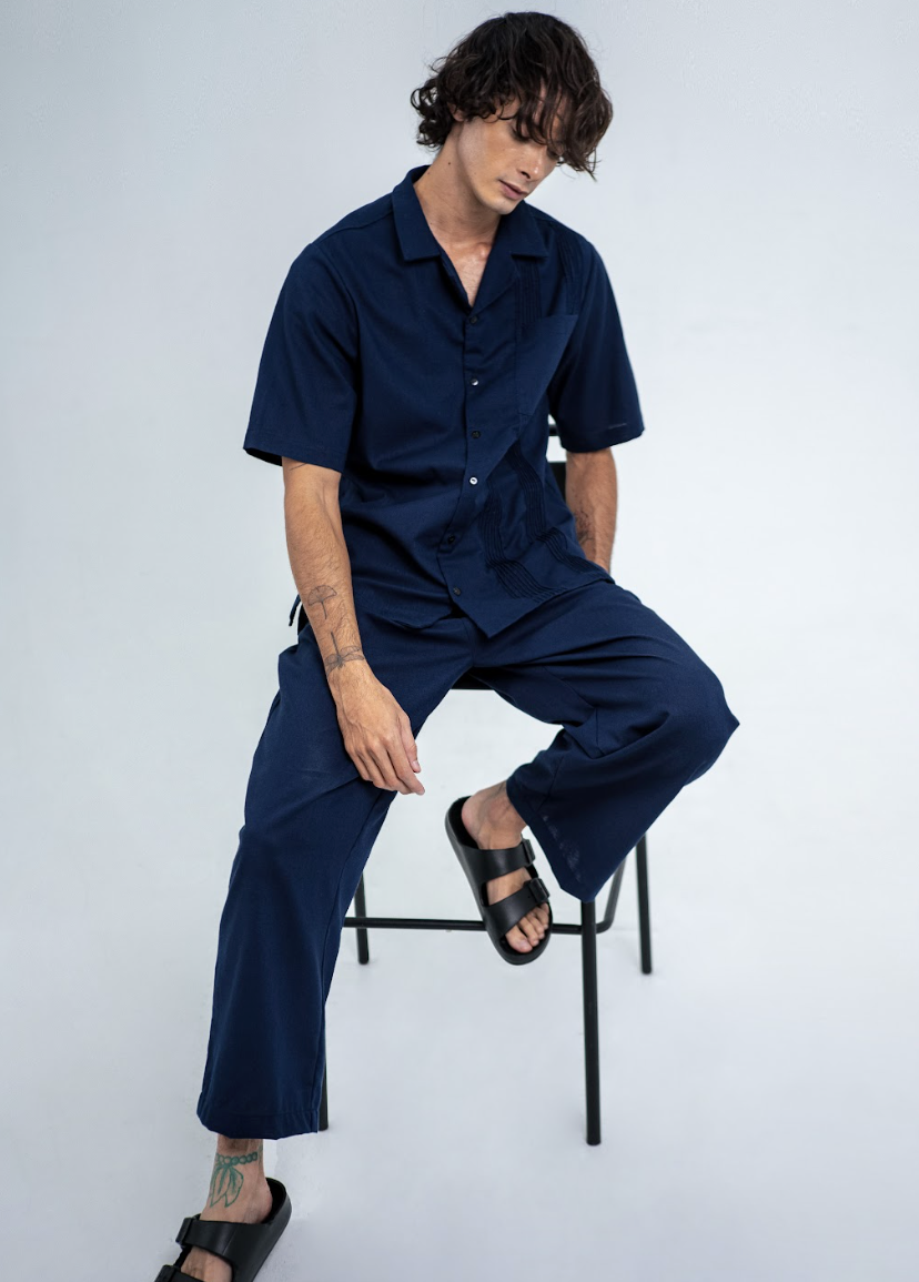 DAMIAN PANT NAVY