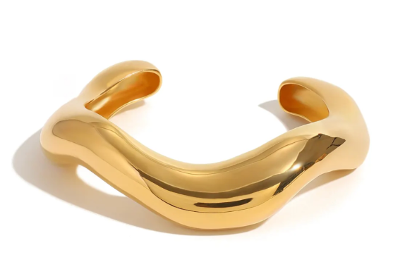 BRACELET - CUFF GOLD