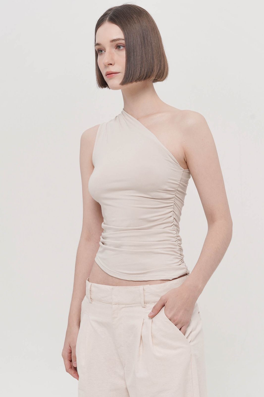 HALE One Shoulder top