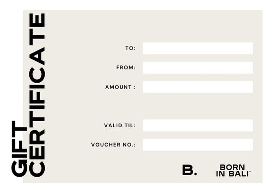 GIFT CERTIFICATE