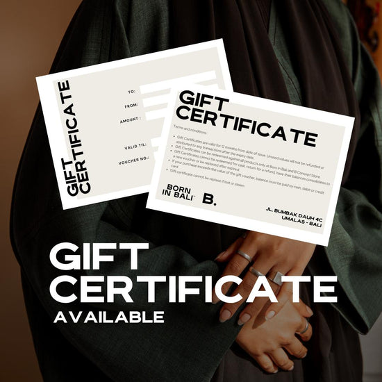 GIFT CERTIFICATE